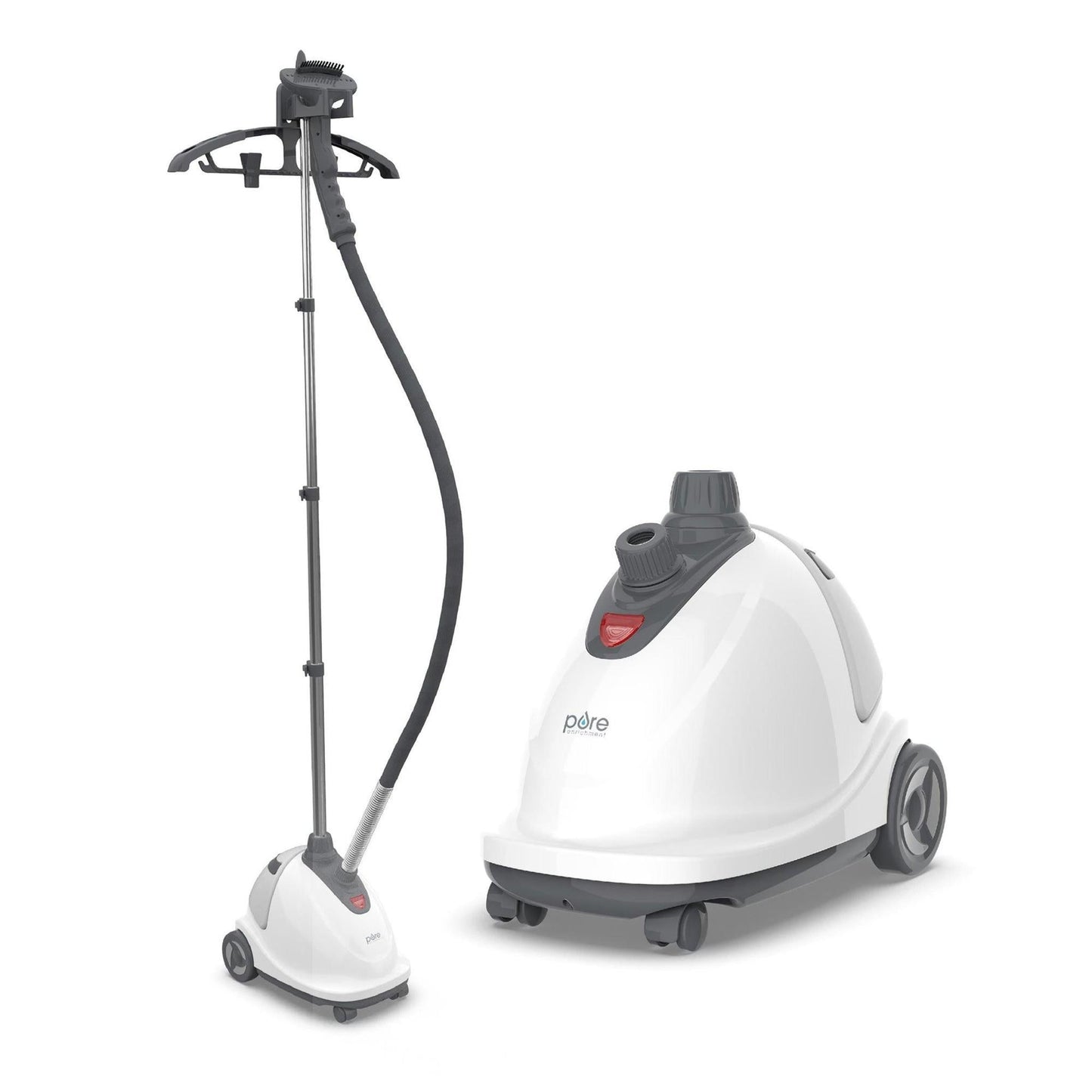 PureSteam XL Standing Steamer w/ Garment Hanger