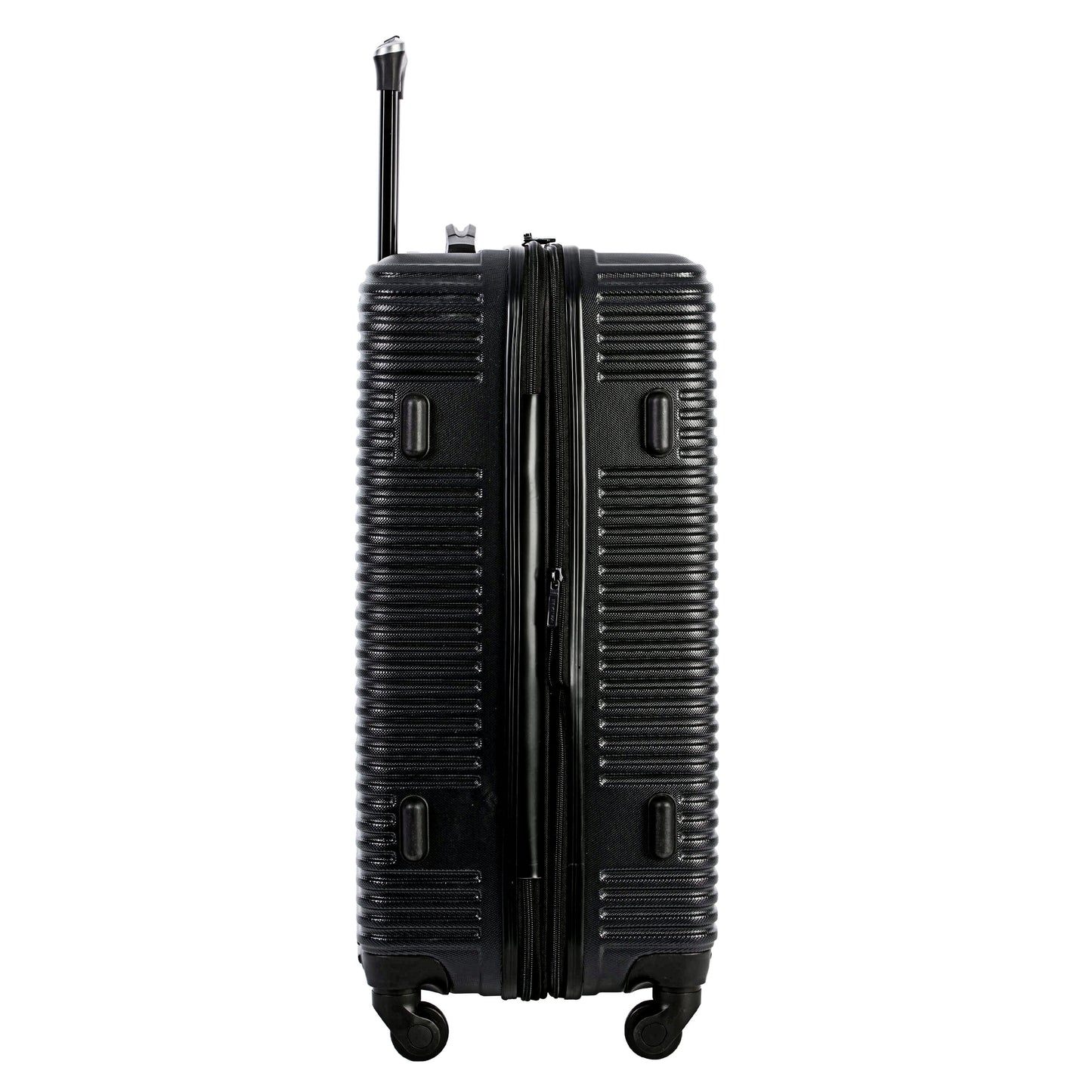KENSIE 4PC EXPANDABLE ROLLINGHARDSIDE COLLECTION- BLACK