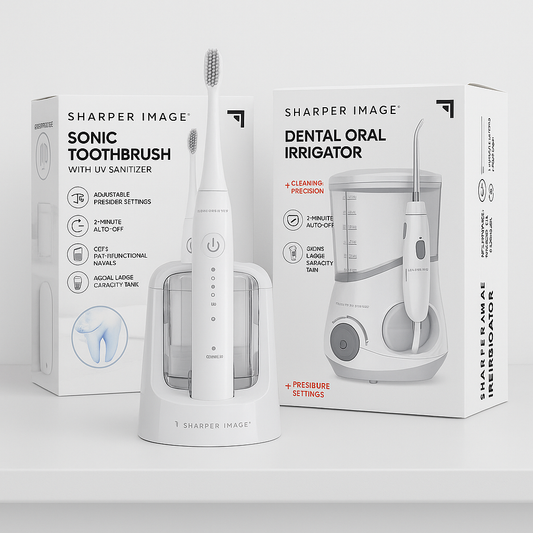 SHARPER IMAGE SONIC COMPLETE ORAL CARE BUNDLE