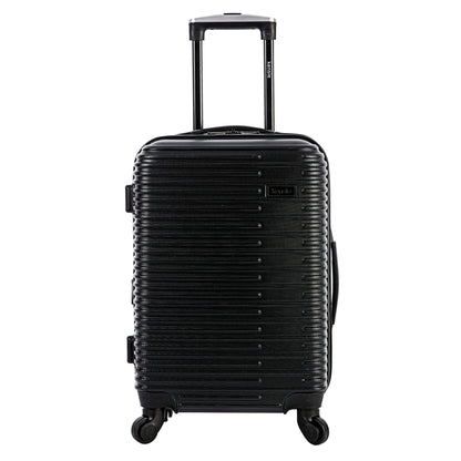 KENSIE 4PC EXPANDABLE ROLLINGHARDSIDE COLLECTION- BLACK