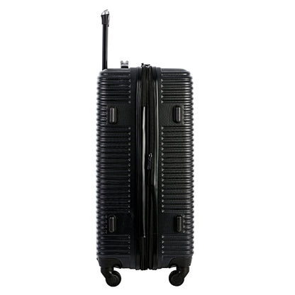 KENSIE 4PC EXPANDABLE ROLLINGHARDSIDE COLLECTION- BLACK