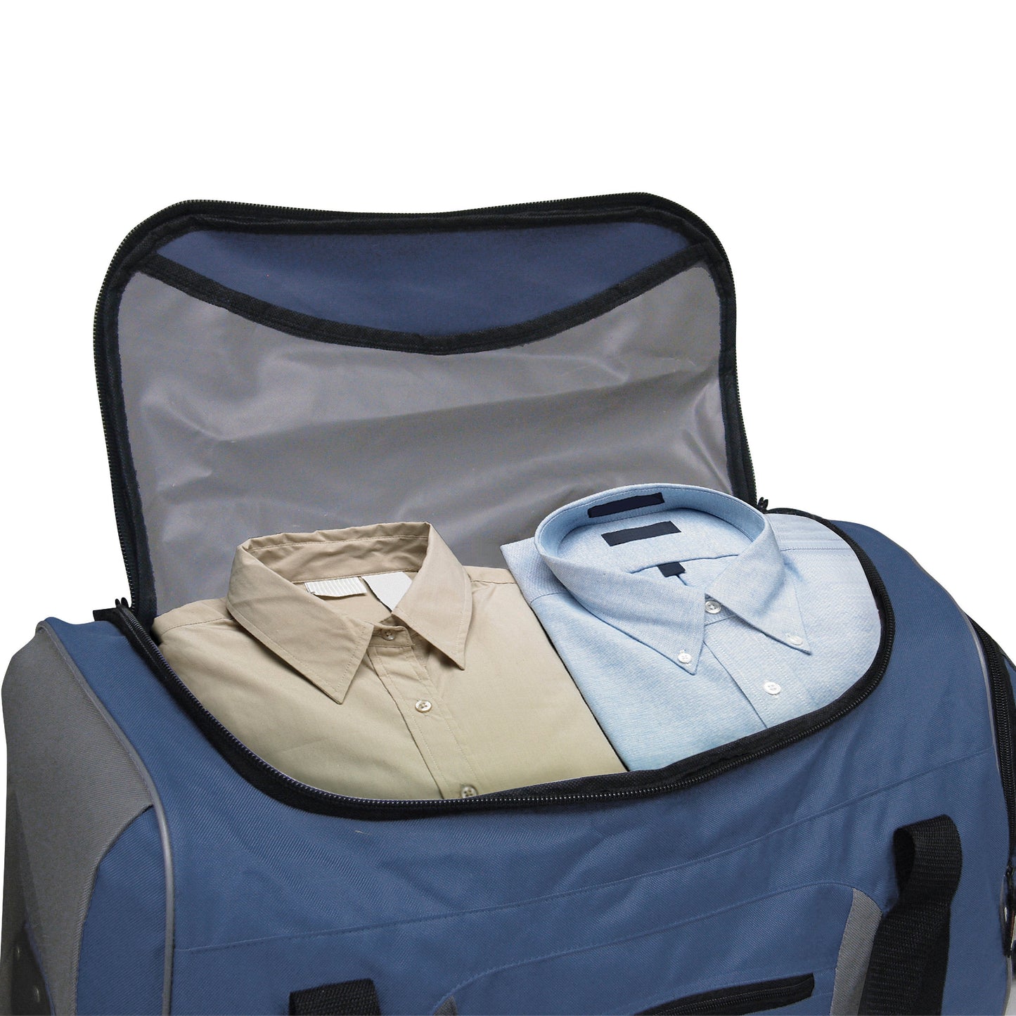 TRAVELERS CLUB ADVENTURE ROLLING 22” DUFFEL BAG