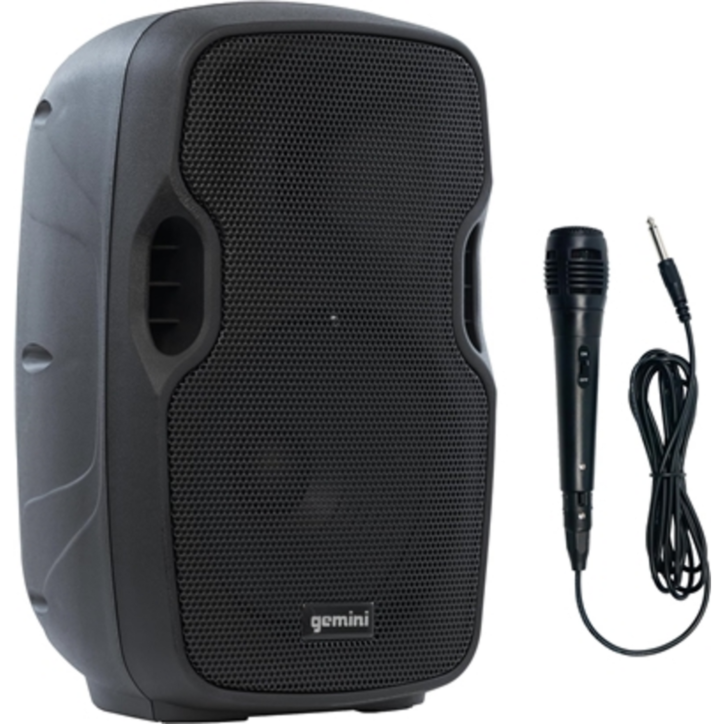 PORTABLE RECHARGEABLE SPEAKER, BLACK, 8”