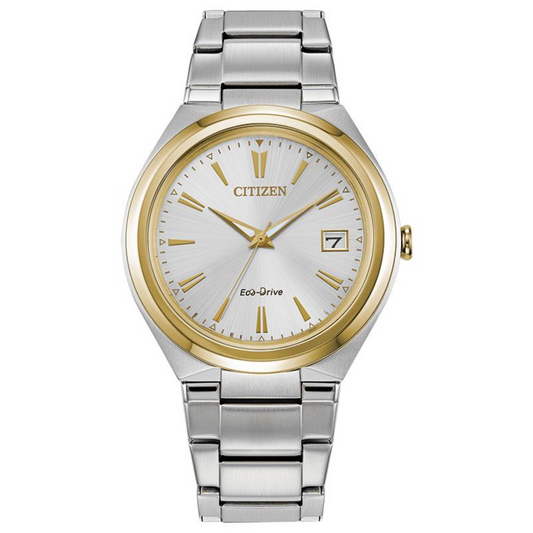 LADIES' CORPORATE EXCLUSIVE ECO-DRIVE WATCH TT WITH SILVER-TONE DIAL