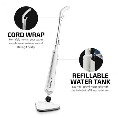 Ovente steam fresh lightweight multi-use steam mop